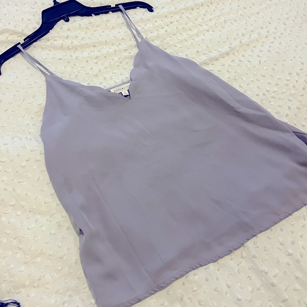 Lavender Socialite Top